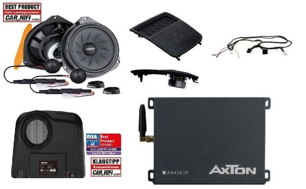ETON Soundsystem für Fiat Ducato, bestehend aus ETON Upgrade FIAT Sub 6A, FIAT FD16, FIAT FD7C, A543DSP, ATS-ISOETON